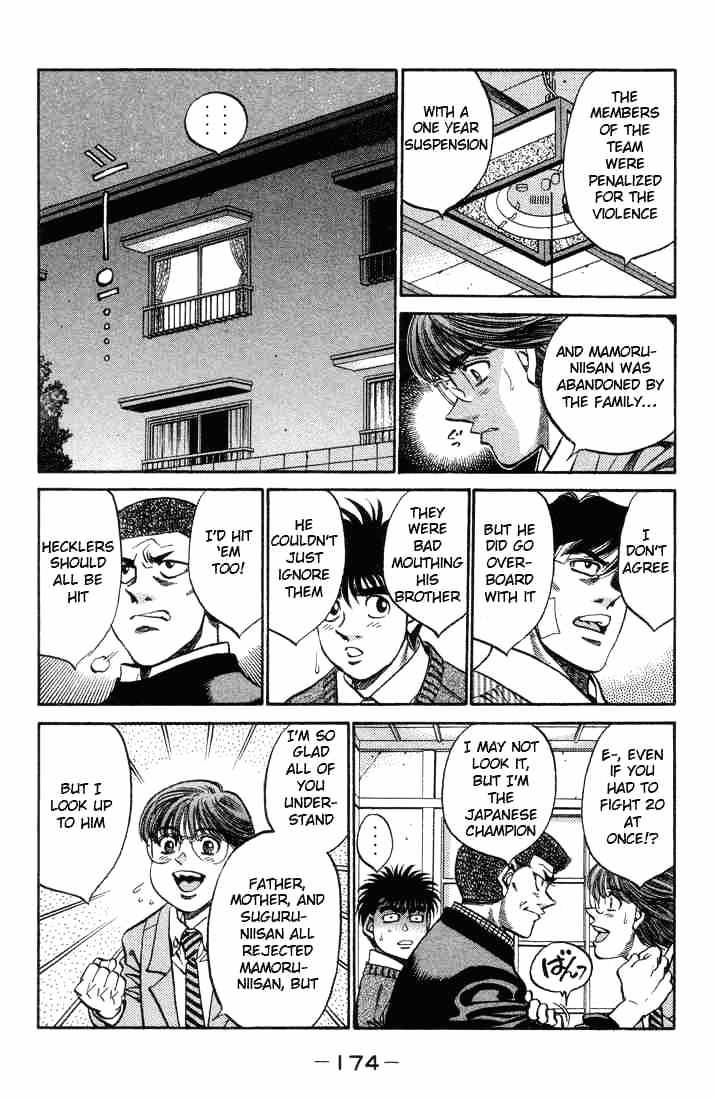 Hajime no Ippo: Fighting Spirit, Chapter 370 image 14
